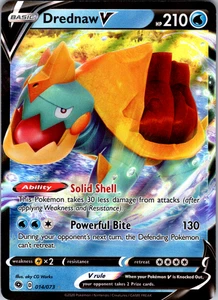 Drednaw V 014/073 SWSH: Champion’s Path Ultra Rare - NM - Picture 1 of 2