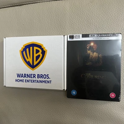 The Conjuring 4K UHD Blu-ray limited edition  SteelBook UK Exclusive - Image 1 of 4