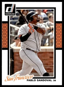 2014 Donruss Pablo Sandoval San Francisco Giants #159 - Picture 1 of 2
