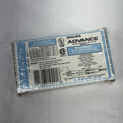 Balastro electrónico Philips ICF-2S13-H1-LD ICF2S13H1LDK nuevo sellado en caja Foto 1 de 4