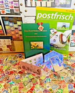Briefmarken 2000 / Dtld.+Dt.Reich+DDR+Welt / Lupe+Pinzette/Top Material... (2/1) - Bild 1 von 23