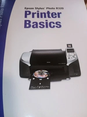 Espon Stylus Photo R320 Printer Basics Booklet - Image 1 of 2
