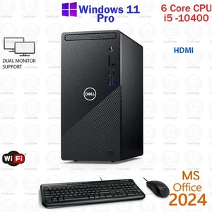 Dell inspiron 3880 i5-10400 16GB 1TB SSD Win 11 Pro Office 2024 - Picture 1 of 2