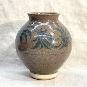 Mark Blumenfeld Studio Pottery Vase Laguna Beach Signed Handmade Baluster Vessel - Picture 1 of 16