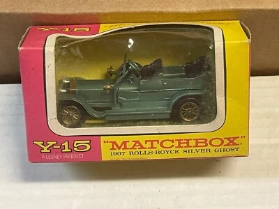 Matchbox Y-15 1907 Rolls Royce w/ Box Models of Yesteryear Vintage England - Image 1 of 4