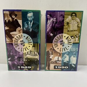 Saturday Night Live The Best  Of VHS 1989 & 1990  SNL HeyDay NEW & SEALED ￼