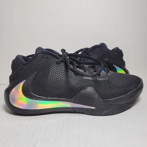 Sz 6 Nike Zoom Freak 1 'Black Iridescent' Basketball Shoes Black BQ5422-004 - Picture 1 of 8