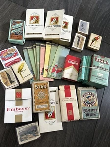 Vintage Smoking Empty Packaging Mixed Condition - Picture 1 of 2
