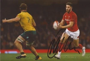 WALES & GLOUCESTER RUGBY UNION: OWEN WILLIAMS SIGNED 6x4 ACTION PHOTO+COA - Picture 1 of 1