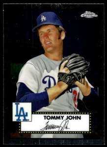 2021 Topps Chrome Platinum Anniversary Tommy John - Los Angeles Dodgers #483 - Picture 1 of 2