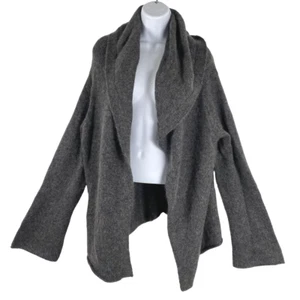 Eileen Fisher maglione cardigan aperto avvolto XL lana mohair nylon nuovo con etichette CJ-1546 - Foto 1 di 11
