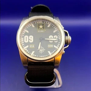 U.S. Army wrist armor Black Tactical Swiss men’s Watch - Bild 1 von 8