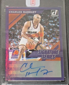 Charles Barkley 2019-20 Panini Donruss Signature Series Autograph Phoenix Suns - Picture 1 of 2