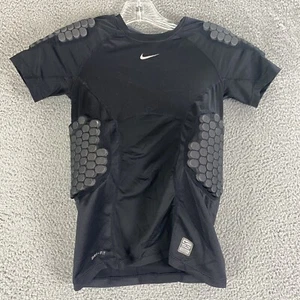 Nike Shirt Boys Large Pro Combat Fitted Dri-Fit Compression Padded Football - Picture 1 of 9