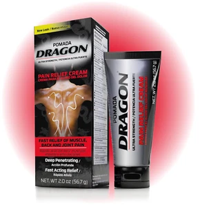 Pomada Dragon Ultra Strength Pain Relief Cream Fast Penetrating Relief 2 Ounce - Picture 1 of 8