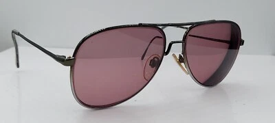 Gafas de sol vintage Luxottica 799 verde Gunmetal piloto metal Italia SOLO MARCOS Foto 1 de 4