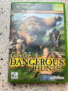 Cabela's Dangerous Hunts Xbox Video Game Complete With Manual - Picture 1 of 5