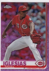 Raisel Iglesias - Pink Refractor - 2019 Topps Chrome - Picture 1 of 1