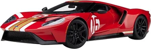 AUTOart 1/18 FORD GT ALAN MANN HERITAGE EDITION Red Gold Stripes 72927 - Picture 1 of 20