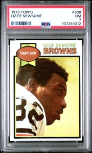 Topps #308 1979 - Ozzie Newsome - PSA 7 ¡Casi como nuevo!! - Imagen 1 de 2
