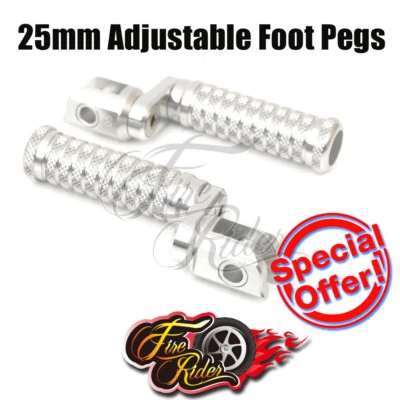 Kit de estriberas SI CNC de 25 mm para Suzuki TL1000S 97-01 97 98 99 00 01 Foto 1 de 4