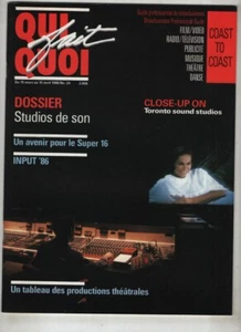 Qui Fait Quoi French Film Video Radio Mag Michel Descombes No.24 092921nonr - Imagen 1 de 1