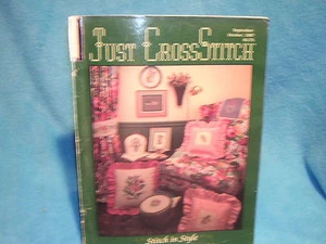 Just Cross Stitch October 1987 - Imagen 1 de 2