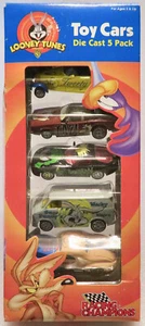 1999 Racing Champions 5 Pack Looney Tunes Street Wheels 1/64 - Factory Sealed - Picture 1 of 4
