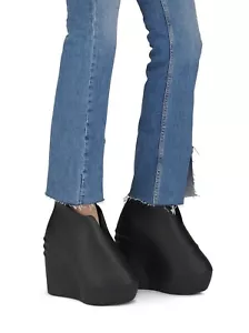 Givenchy Monumental Mallow Wedge Givenchy Women's Black Shoes In Rubber EU 36 - Picture 1 of 16