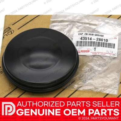 Tapa de grasa de buje delantero original OEM Toyota Lexus Tacoma 4Runner GX460 43514-28010 Foto 1 de 4