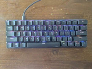 HyperX Alloy Origins 60 Mechanical Gaming Keyboard Linear Red Switch - Picture 1 of 4