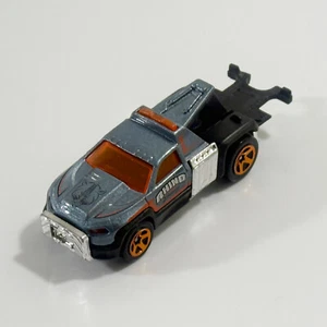Hot Wheels 2016 Spider-Man Repo Duty Gray Marvel Rhino Tow Truck 1:64 - Picture 1 of 8
