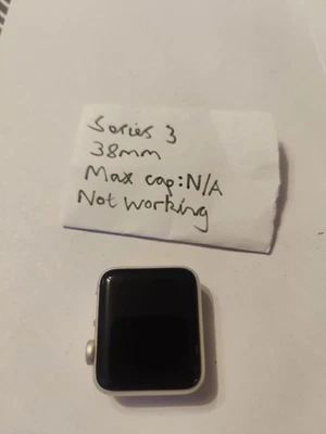 Apple Watch Series 3, 38mm Read Description Spare Or Repair  - Image 1 of 4