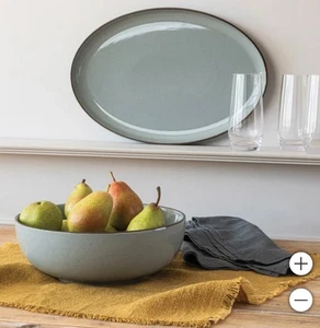 Opciones over&back, Juego de 2 platos y tazones de gres | Elige el color - Imagen 1 de 22