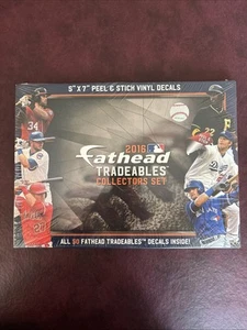 2016 Fathead MLB Tradeables Collectors Set 50 Fatheads Inside SEALED BRAND NEW - Picture 1 of 2