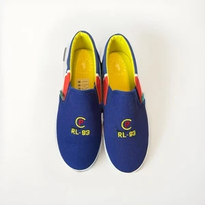 Zapato Polo Ralph Lauren Landyn | Sin cordones | Lona | Azul marino | Niños grandes Talla 2 - Imagen 1 de 4