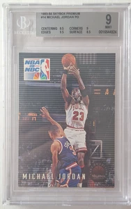 1993-94 Skybox Premium Michael Jordan #14 HOF BGS 9 - Foto 1 di 2