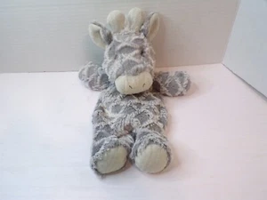 MARY MEYER Nursery Afrique Zebra Plüsch Safari Lovey Stofftier grau gemustert - Bild 1 von 6