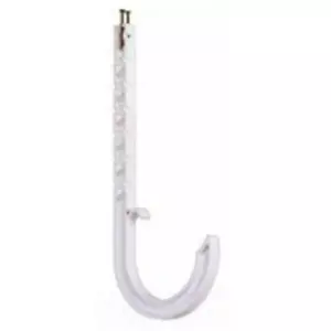 Plastic J-Hook Pipe Hanger 4" - Picture 1 of 1