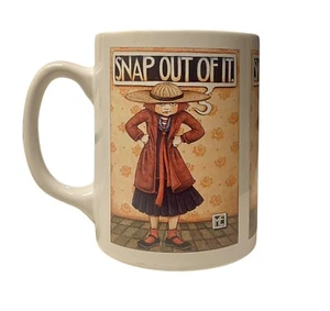 Vintage Mary Engelbreit Mug Snap Out Of ItCup Tea Coffee Ceramic 1992 Taiwan - Picture 1 of 6