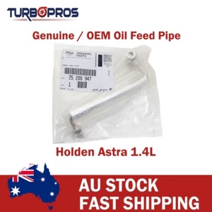 Genuine Turbo Charger Oil Feed Pipe For Holden Astra 1.4L - Bild 1 von 7