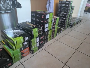 BULK LOAD OF EMPTY NVIDIA VIDEO CARD BOXES - SEE PHOTOS - Picture 1 of 6