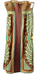 Nicole Miller Collection Silk Dress Maxi Party Womens Size 12 Lined NWT $410.00 - Picture 1 of 8
