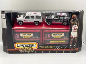 Matchbox Sammlerstücke NBA #23 Michael Jordan Chicago Bulls Chevy Tahoe Set 1999 - Bild 1 von 3