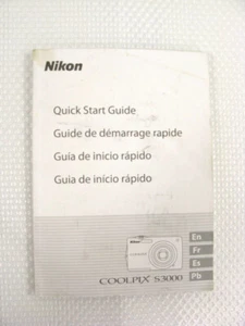 Nikon Coolpix S3000 Guida rapida - Foto 1 di 3