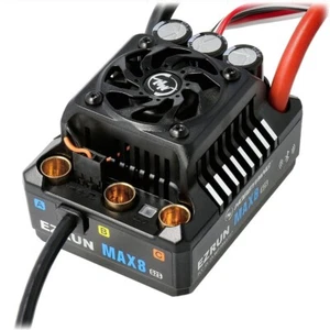 Hobbywing HW30103205 Ezrun MAX8 G2S Regler 160 Amp, 3-6s LiPo, BEC 6A - Bild 1 von 4