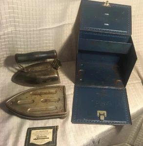 ANTIQUE PORTABLE SUNBEAM ELECTRIC IRON. - Picture 1 of 9