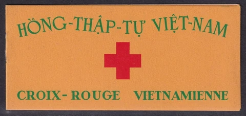 VIETNAM 1952 Phuong Red Cross Booklet complete containing 20 x SG 88 MNH/** Cover
