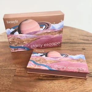 Benefit Starry Escape Mini Cheek Palette Duo - Starlaa Blush + Willa Blush NEW - Picture 1 of 7