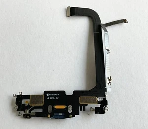 ORIGINAL GENUINE APPLE IPHONE 13 PRO MAX CHARGING PORT FLEX CABLE BLUE - Picture 1 of 3